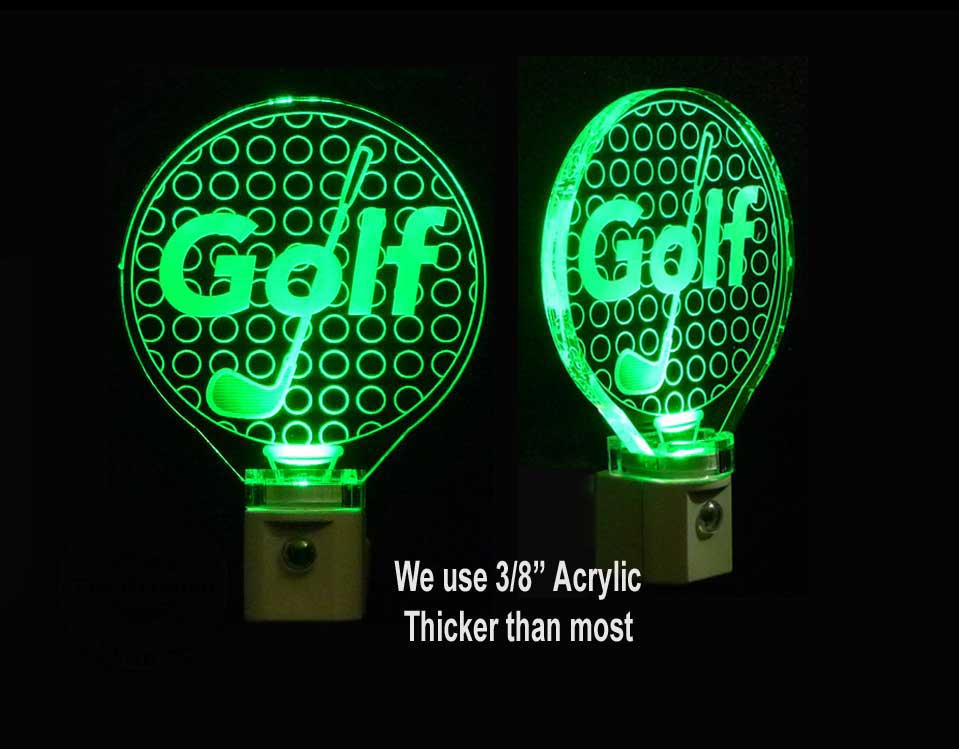 Golf Ball Personalized Night Light