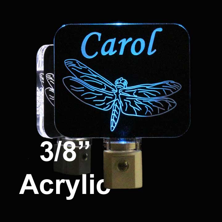 Personalized Dragonfly LED Night Light