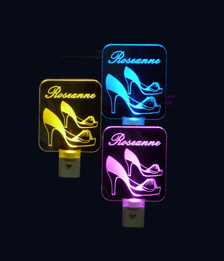 Personalized High Heel Shoes LED Night Light