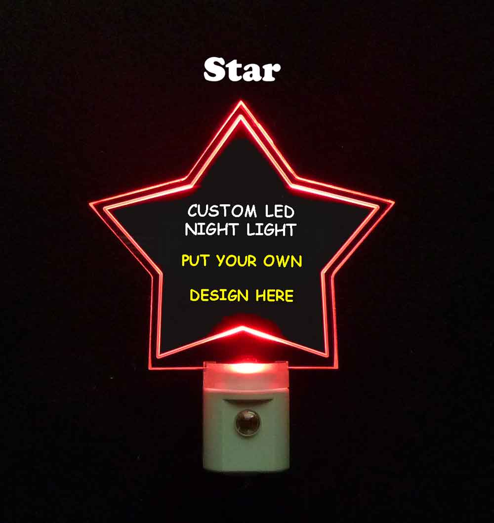 Custom Star Night Light - Design your own light