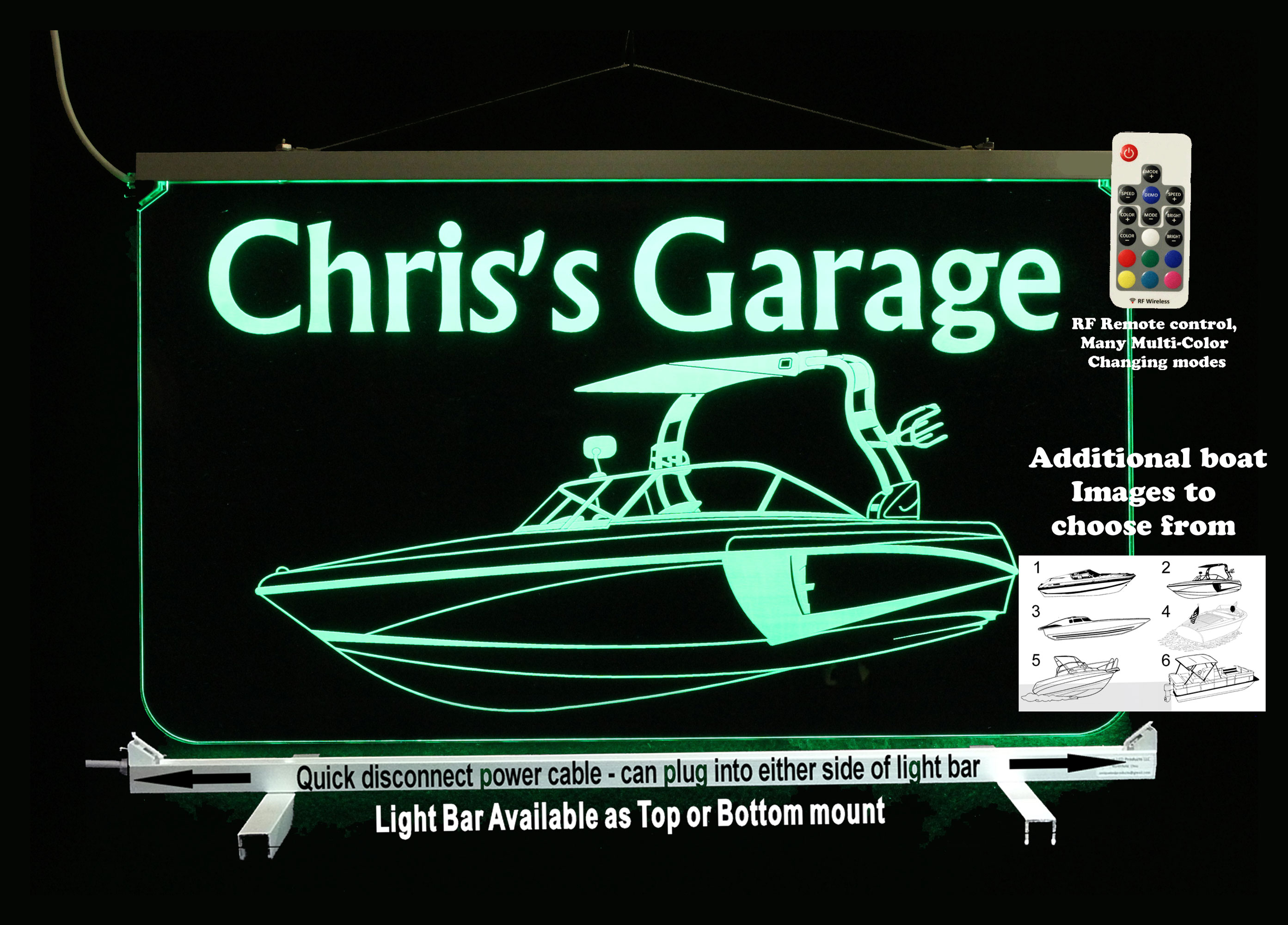 Personalized Boat Sign - LED Neon Sign