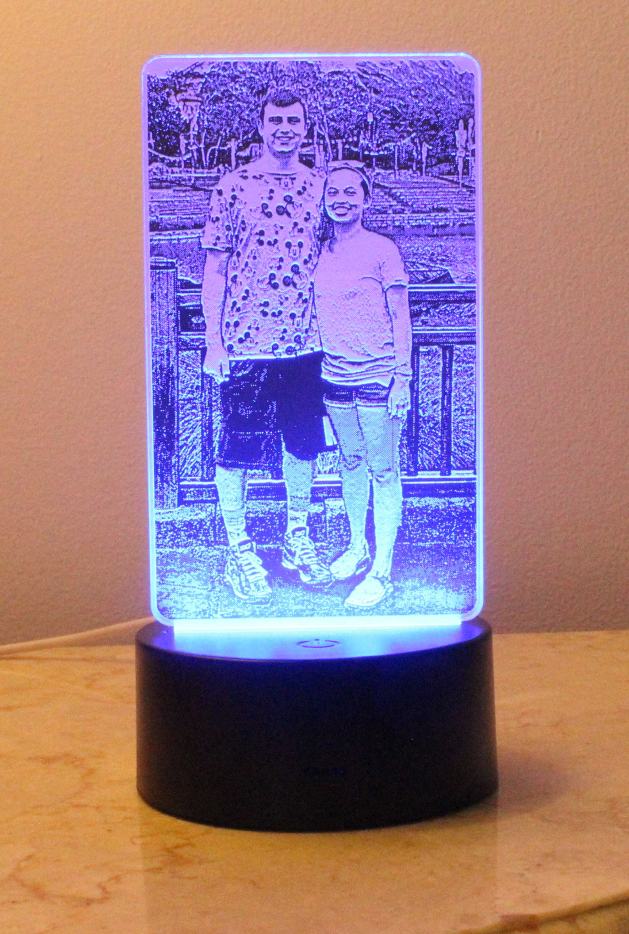 Personalized Karate Lamp Night light Battery/USB Martial Arts ligvht 