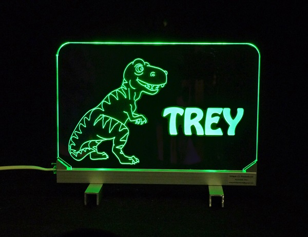 Personalized  T-Rex Dinosaur Kids Sign