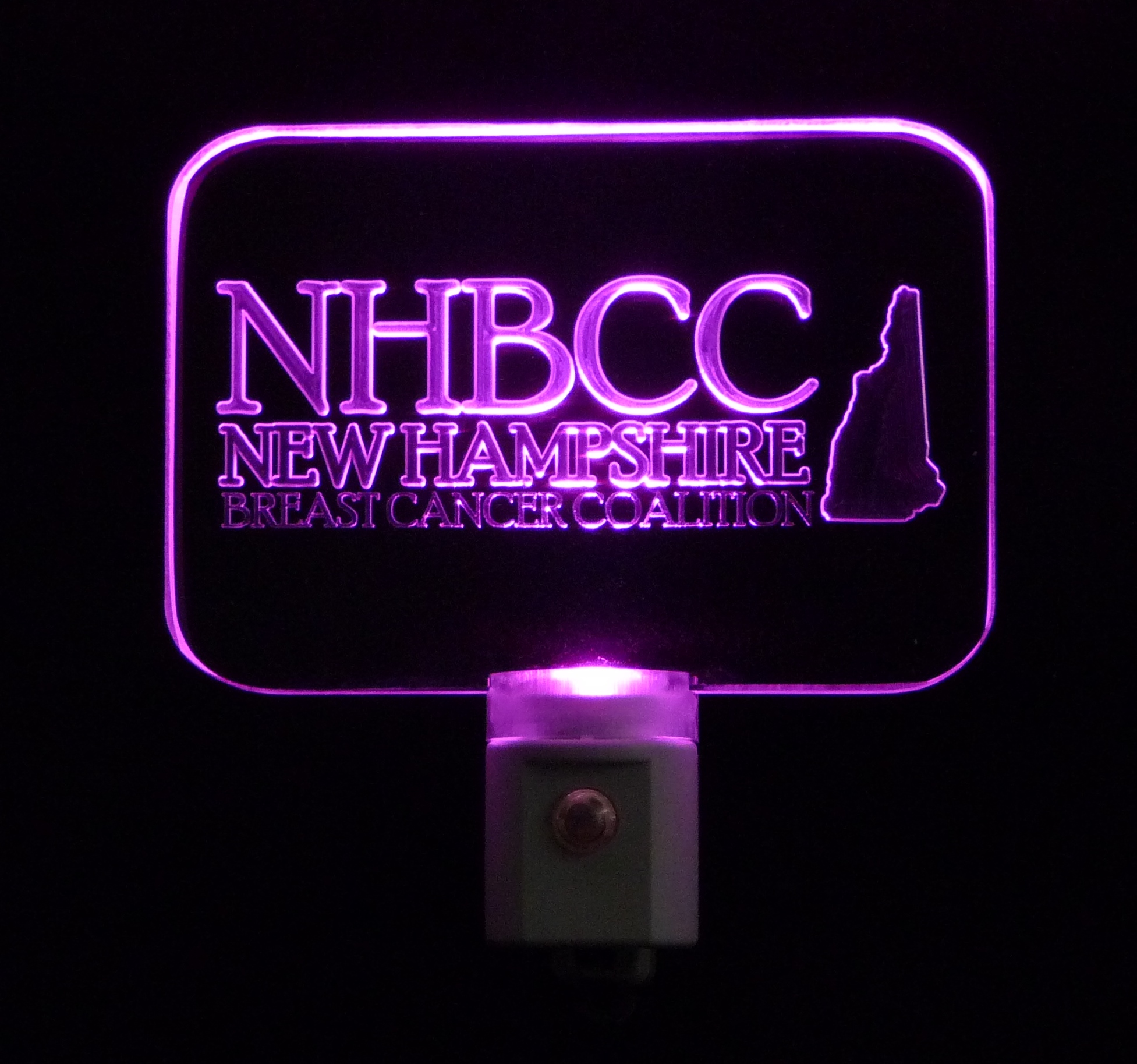 NH Breast Cancer Coalition Night Light