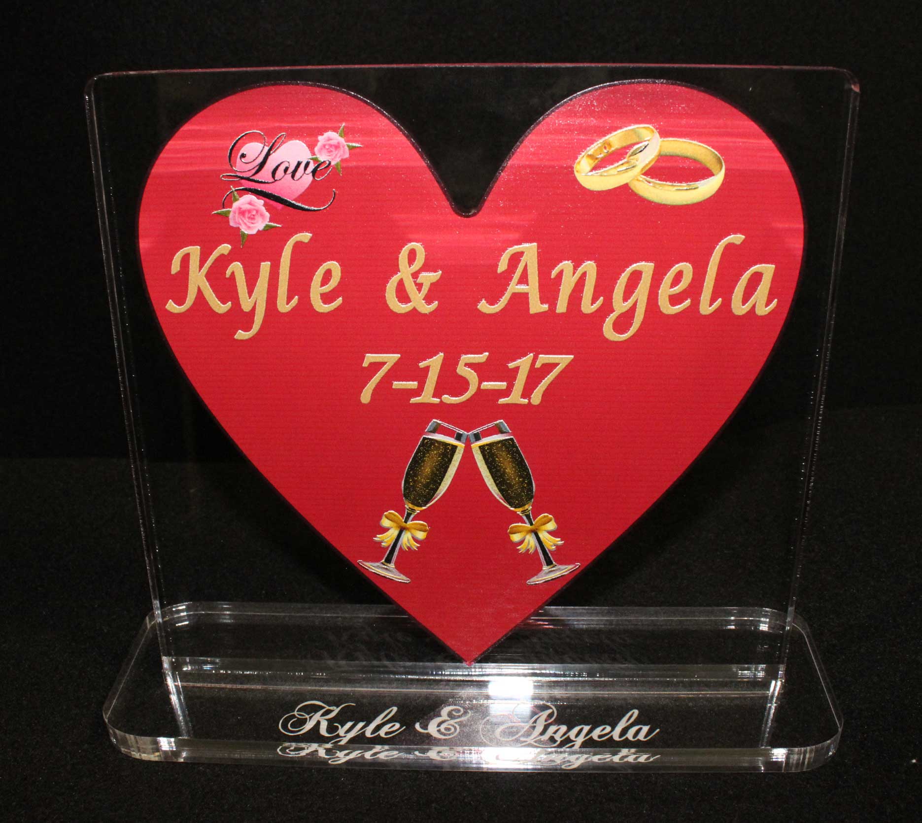 UV Printed Acrylic Awards - Trophies  Plaques