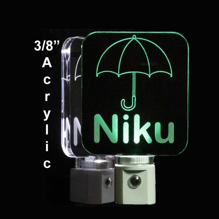 Umbrella Night Light - LED Personalized